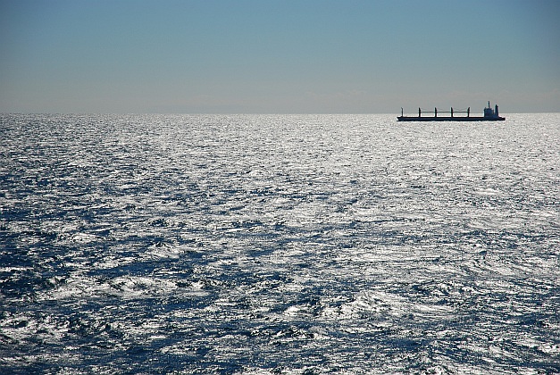 On the sea