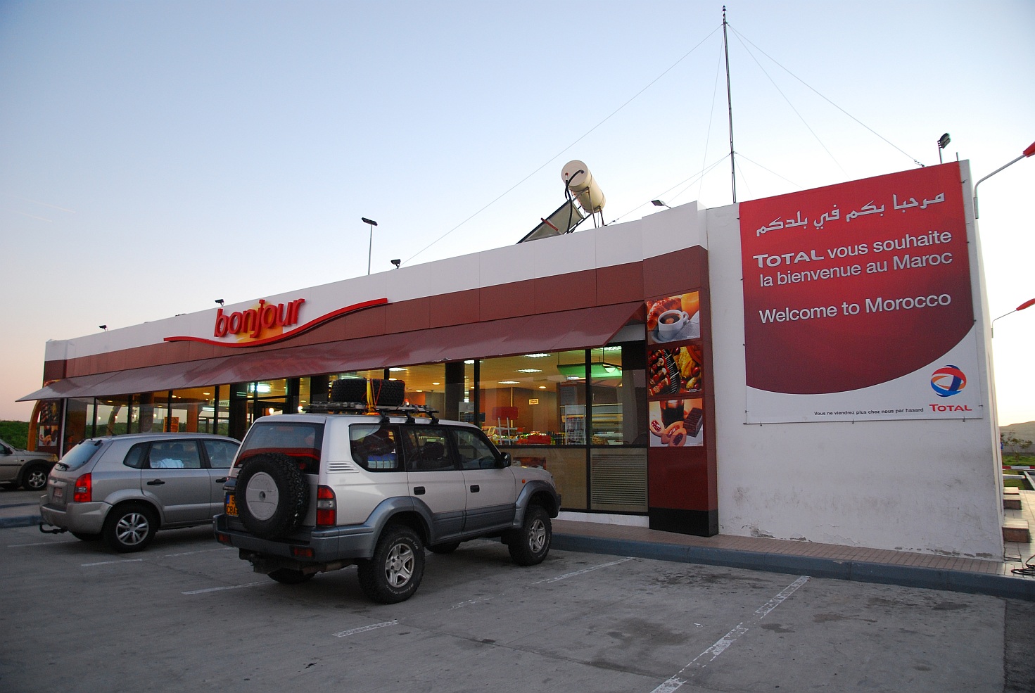 Total filling station